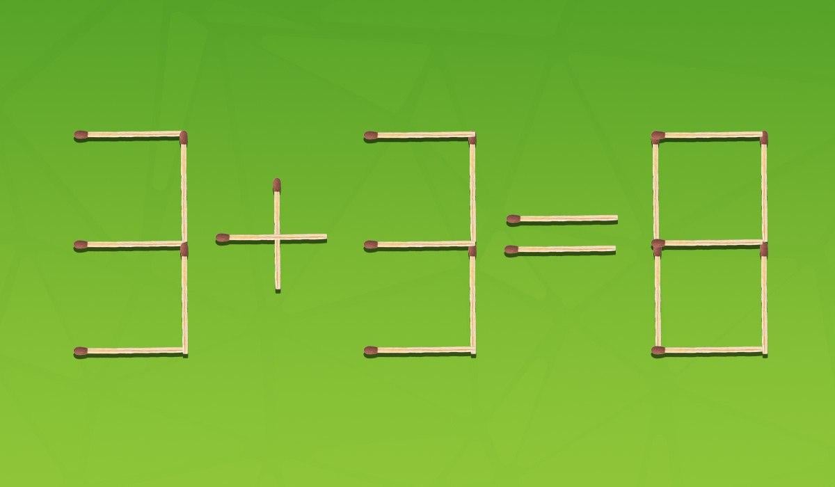 Je potrebné, aby sa matematický výraz na obrázku stal správnymkoláž Moje